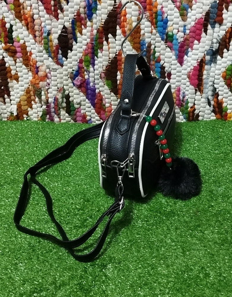 Carterita Morral de Cuero Pu - Imagen 4