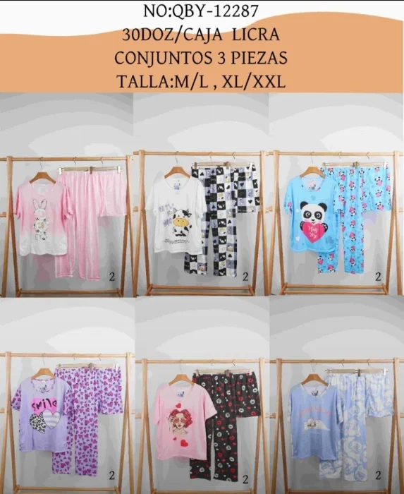 Pijama 3 Pieza