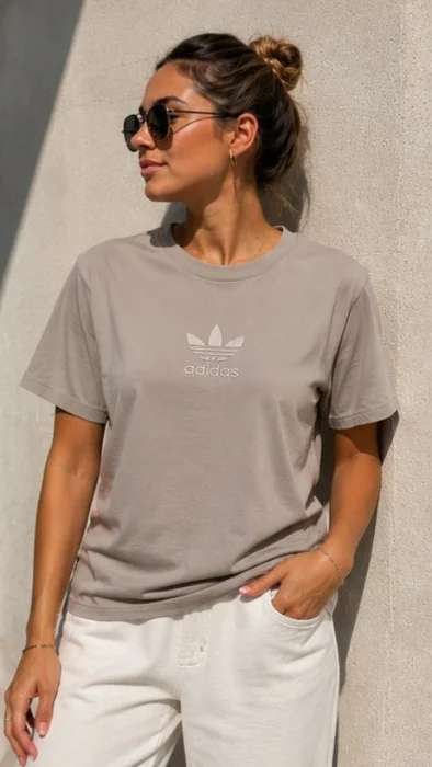 Remeras Peinadas Logos Bordados