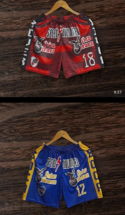Short Sublimado Adulto