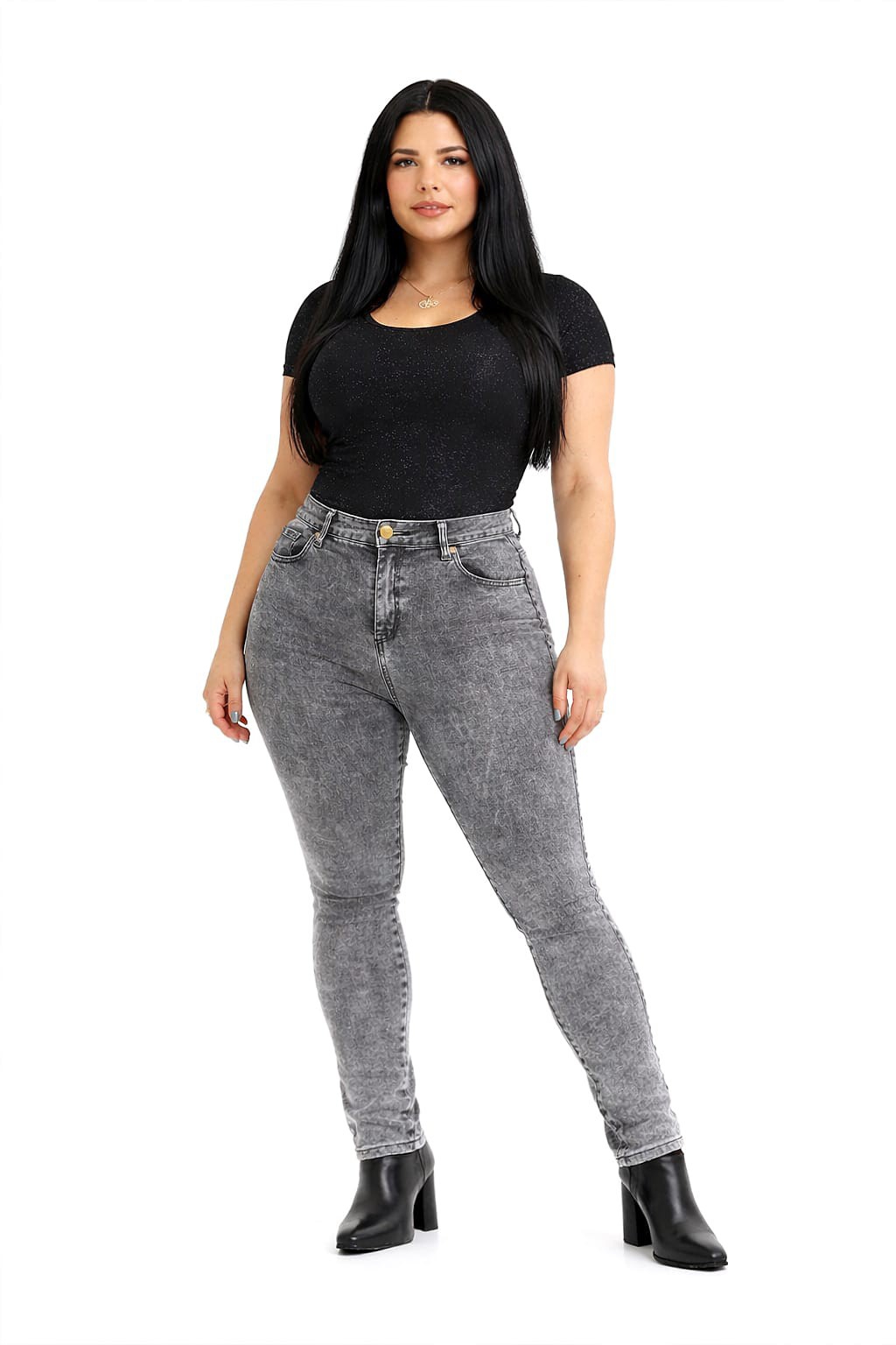 Jean Chupin Grande Mujer   Pantalón Especial Dama  Pantalones Promo Hotsale Descuento - Imagen 2