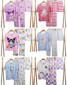 Pijamas de 3 Piezas de Dama Importado Algodon