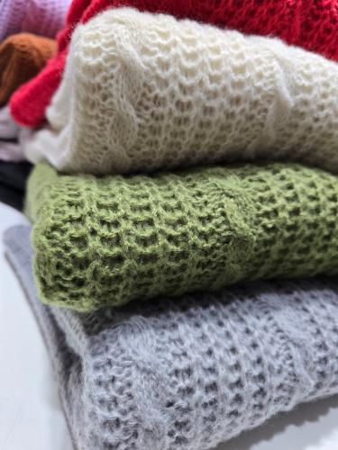 Cardigan de Lana Friz (vanne) - Miniatura 3