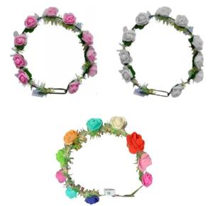 Vinchas Luminosas Flores