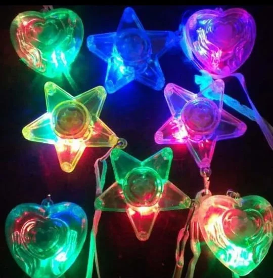 Colgantes Led Corazón & Estrella
