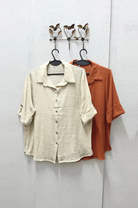 Camisa Praga Lino Algodón