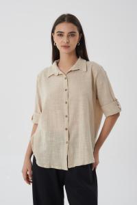 Camisa Praga Lino Algodón