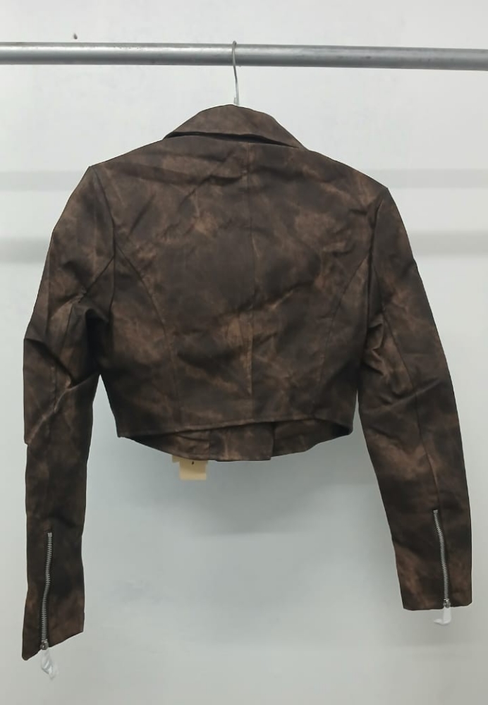 Campera Eco Cuero Santelon Batik - Imagen 2