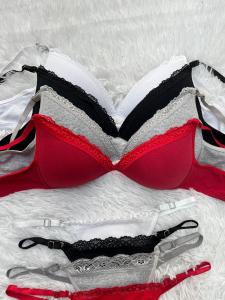 Conjunto Puntillas Algodón