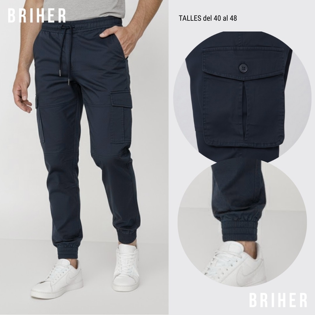 Jogger Cargo Gabardina - Imagen 3