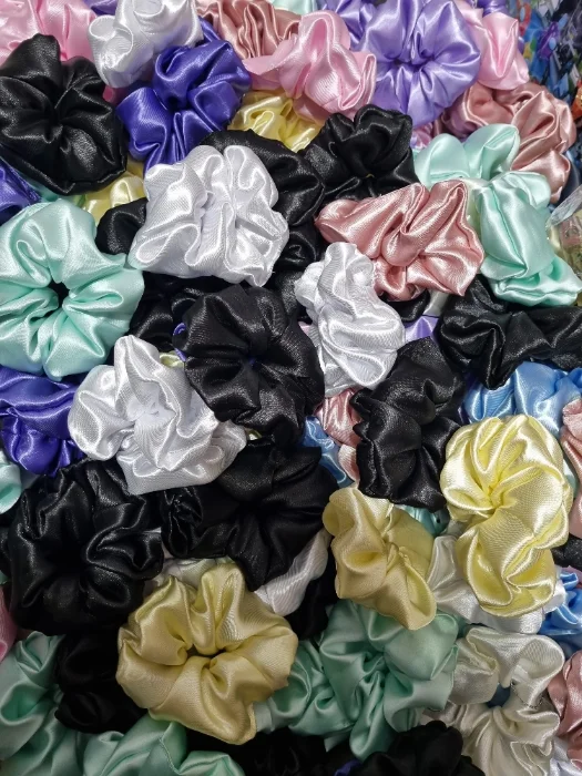 Scrunchies Tela Raso