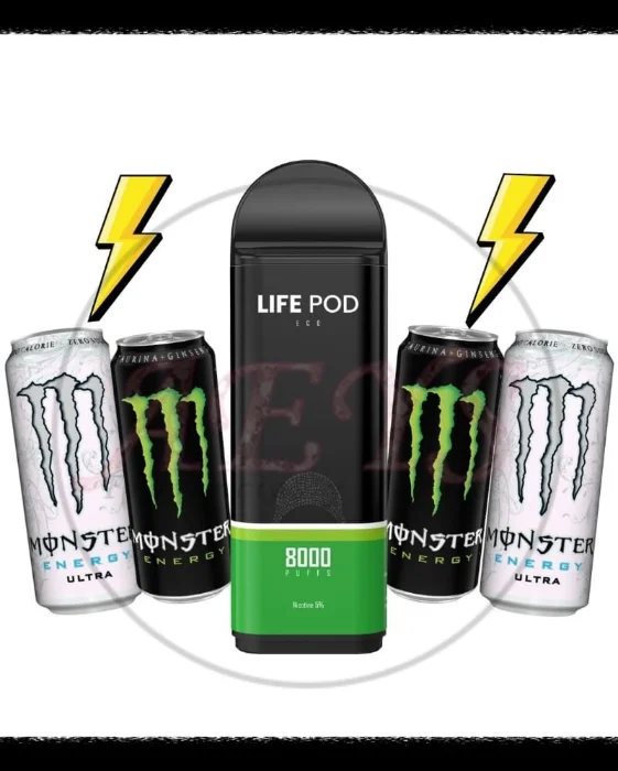 Vaper Cartucho Life Pod 8.000 Puffs