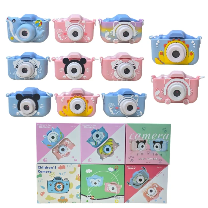 Mini Camara Fotos Infantil Digital Recargable (8382)