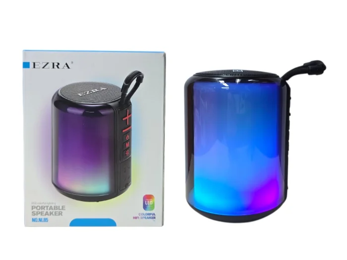 Parlante Bluetooth Ezra C/ Luces (nl85)