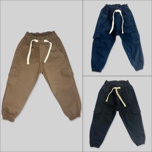Pantalón Gabardina Cargo Bebé