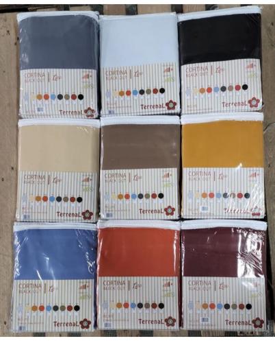Cortinas Blackout "terrenal" Importadas