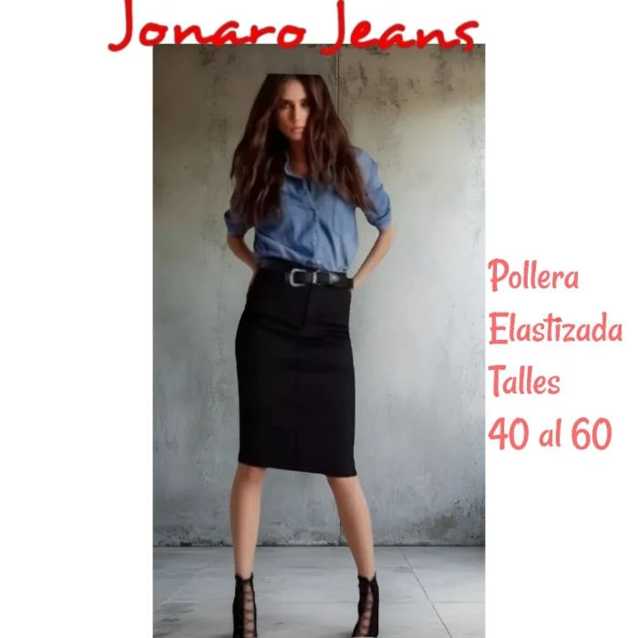 Pollera Negro