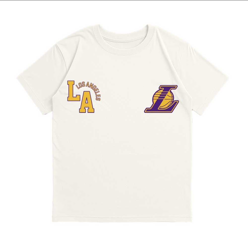 Nene - Remera Ovsize Lakers - Imagen 5