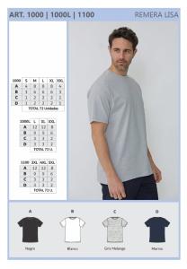 Remeras Importada Lisa