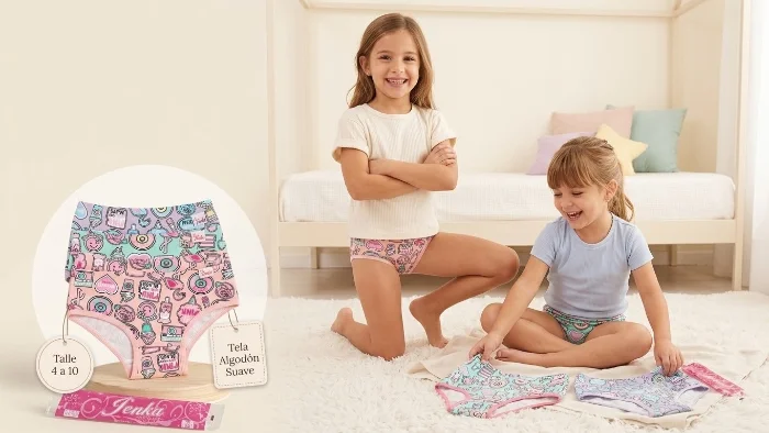 Bombacha Nena Estampado Yenka