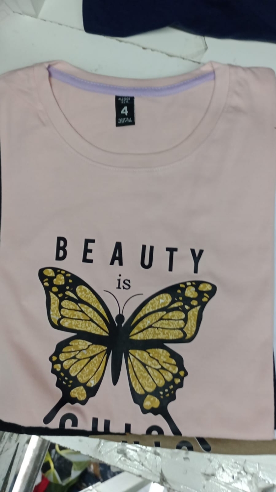 Remeras Dama Estampadas Algodón Peinado Talles - Imagen 4