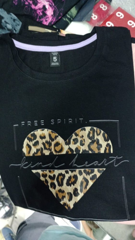Remeras Dama Estampadas Algodón Peinado Talles - Imagen 6