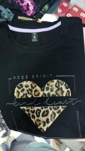 Remeras Dama Estampadas Algodón Peinado Talles - Miniatura 6
