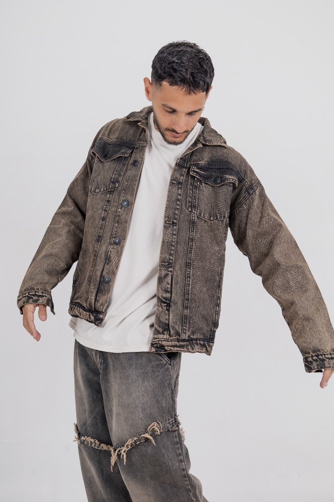 Camperas Jeans Oversize de Hombre - Imagen 2