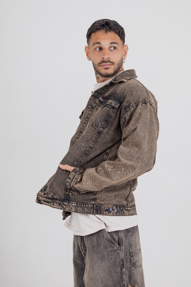 Camperas Jeans Oversize de Hombre - Imagen 3