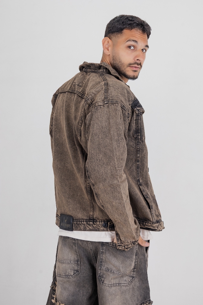 Camperas Jeans Oversize de Hombre - Imagen 8
