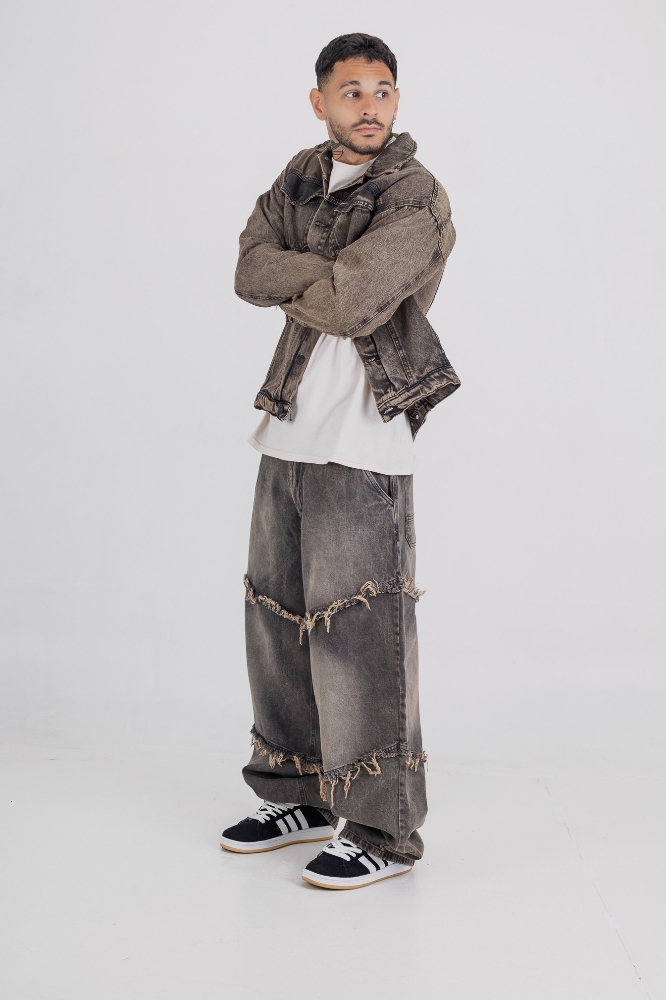 Camperas Jeans Oversize de Hombre - Imagen 9