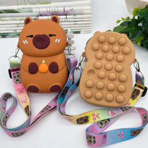 Morral - Cartera Capibara 13cm X 8cm X 3cm