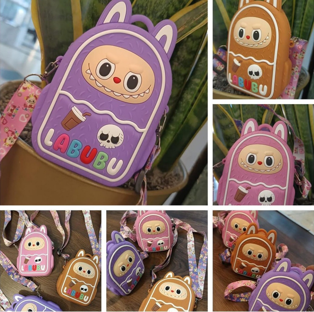 Morral -cartera Labubu, 13x11x3 - Imagen 3