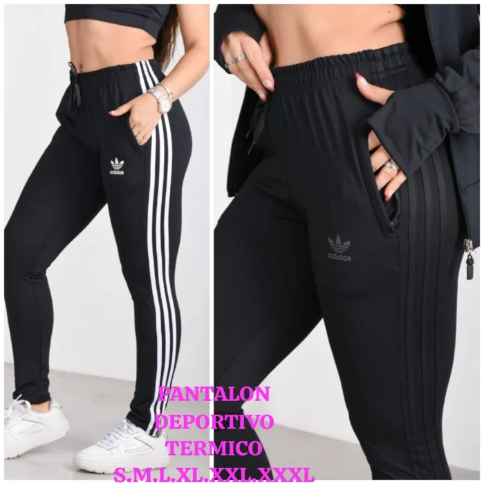 Pantalón. Chupín. Adi. De. Mujer ( Licra. Termico )