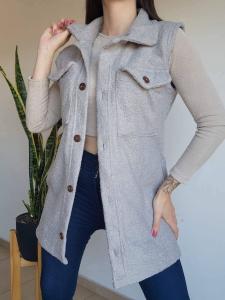Maxi Chaleco Paño Ivonne - Miniatura 2