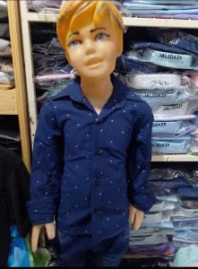 Camisa Estampada Rigida  Niño