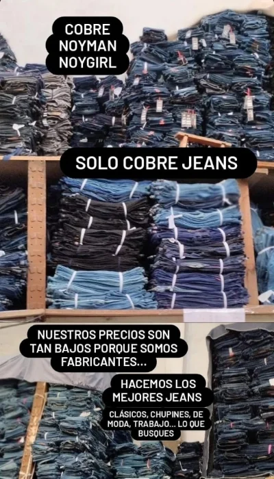 Jeans 2da Seleccion/ Discontinuos