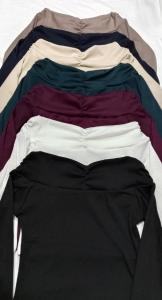 Blusa Cuello Fruncido 90% Algodón - Miniatura 2