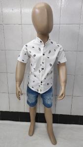Camisas Elastizada Importado de Bebé Cuello Mao - Miniatura 3