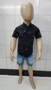 Camisas Elastizada Importado de Bebé Cuello Mao - Miniatura 4