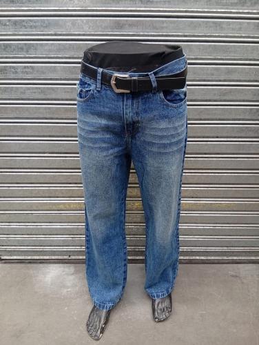 Baggy Jeans Celeste Mujer  Pantalón Ancho Moda Mujer   Promos Hotsale Mayoristas - Miniatura 2