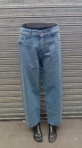 Baggy Jeans Celeste Mujer  Pantalón Ancho Moda Mujer   Promos Hotsale Mayoristas - Miniatura 5