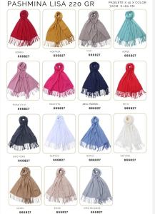 Pashminas Lisas Colores - Miniatura 2