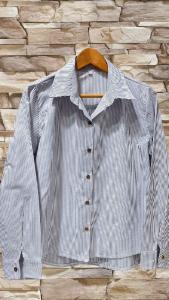 Camisa Rayada  B.n