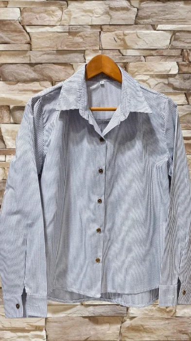Camisa Rayada  B.n