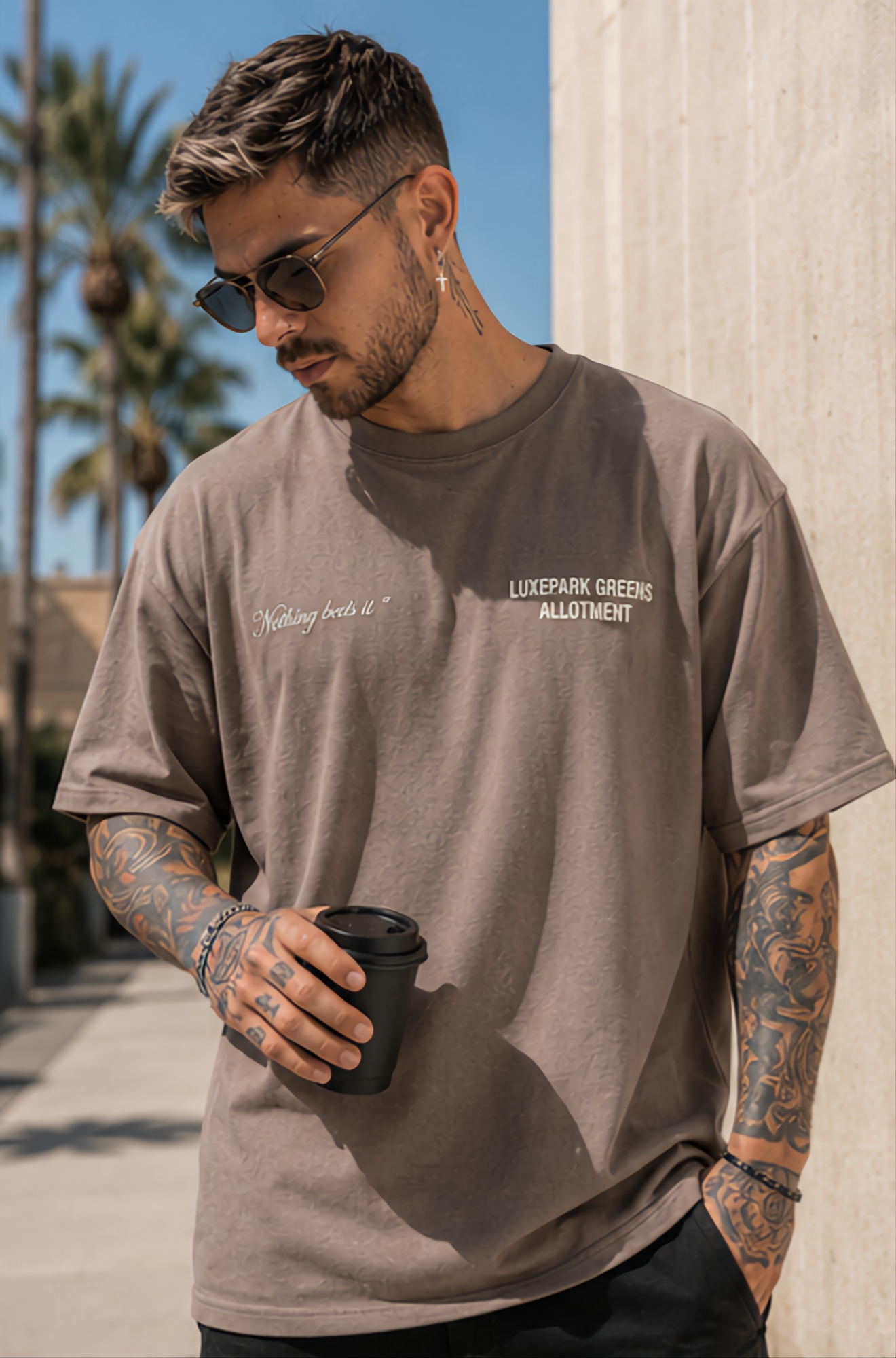 Remera Oversize Estampadas Algodón Peinado - Imagen 5