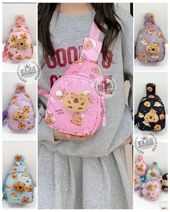 Pechera Labubu con Pin Peluche