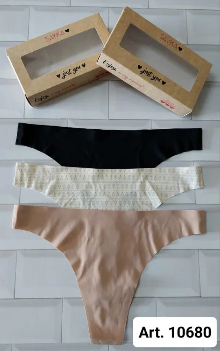 Sayka -art 10680 Packx3unid Colales sin Constura