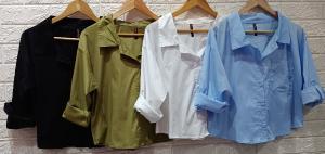 Camisa Over Sise con Bolsillo Poplin - Miniatura 5