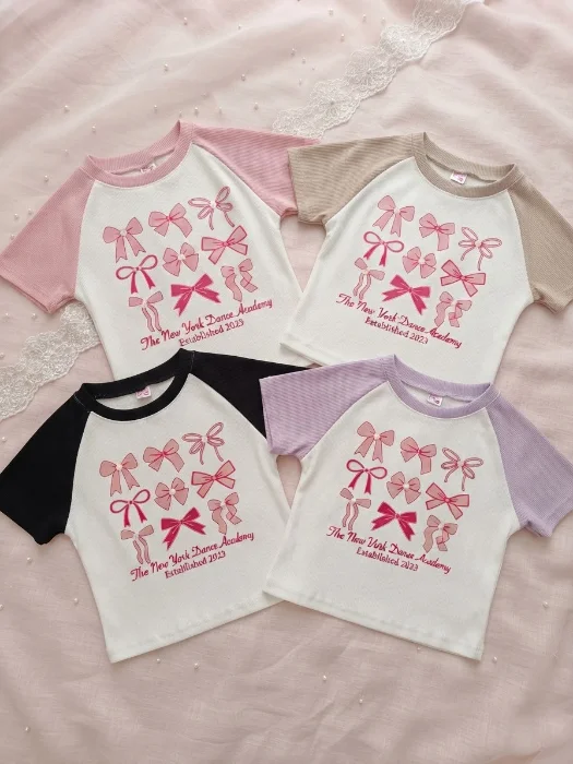 Remera Combinada de Nena